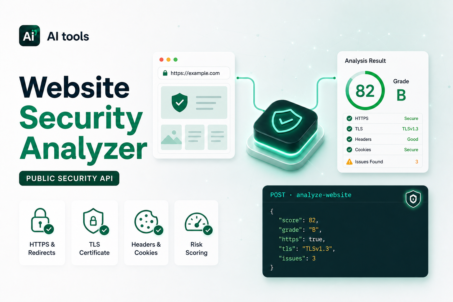 Website Security Analyzer illustration